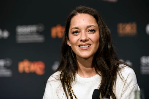 Marion Cotillard at the press conference for the film *7h40 ce matin lÃ Milo* at the 74th San Sebastián International Film Festival (Festival Internacional de Cine de San Sebastián) at the Kursaal in San Sebastián, September 24, 2026 Foto:xC.xNiehausx xFuturexImagex matin_6914