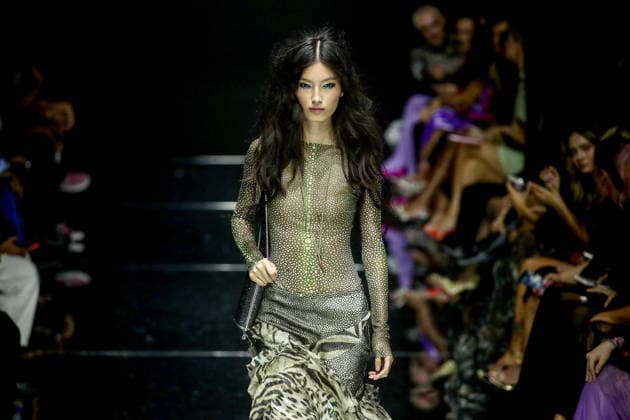 September 24, 2026, Milano, Lombardia: Milano Fashion Week - La sfilata di Roberto Cavalli a Milano, 24 settembre 2026. ANSA MOURAD BALTI TOUATI. Milano Lombardia  - ZUMAa110 20260924_zaf_a110_054 Copyright: xMouradxBaltixTouatix