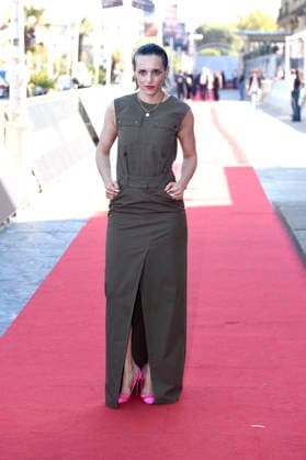 Jehnny Beth at the premiere of the film *The French Teacher* (*A Professora de Francês*) at the 74th San Sebastián International Film Festival (Festival Internacional de Cine de San Sebastián), San Sebastián, September 24, 2026 Foto:xC.xNiehausx xFuturexImagex teacher_6905