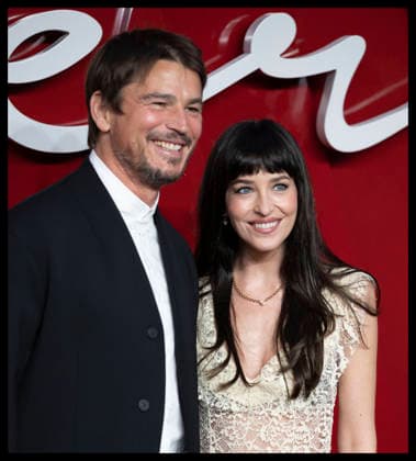 . 24 09 2026. London, United Kingdom. Josh Hartnett and Dakota Johnson at the Verity UK gala screening in London.  xStephenxLockx xi-Imagesx IIM-27027-0032