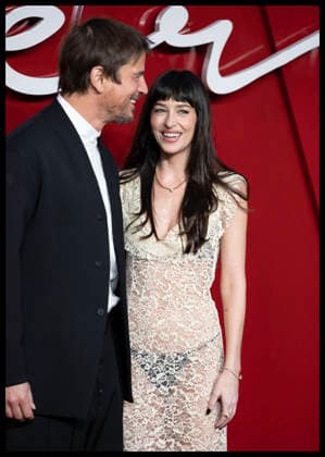 . 24 09 2026. London, United Kingdom. Josh Hartnett and Dakota Johnson at the Verity UK gala screening in London.  xStephenxLockx xi-Imagesx IIM-27027-0034
