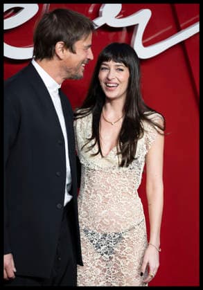 . 24 09 2026. London, United Kingdom. Josh Hartnett and Dakota Johnson at the Verity UK gala screening in London.  xStephenxLockx xi-Imagesx IIM-27027-0036