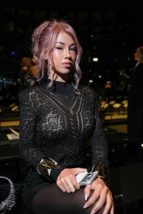 IPA88927354 - Milan, Milan Women™s Fashion Week Spring Summer 2027 - Women™s Fashion, Spring Summer 2027 - Cavalli fashion show - front row Pictured: Anna Pepe  Copyright: xRiccardoxGIordanox xRiccardoxGiordano IPAx IPA88927354