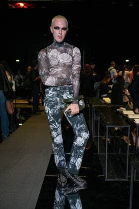 IPA88927412 - Milan, Milan Women™s Fashion Week Spring Summer 2027 - Women™s Fashion, Spring Summer 2027 - Cavalli fashion show - front row In the photo: guest  Copyright: xRiccardoxGIordanox xRiccardoxGiordano IPAx IPA88927412