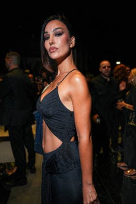 IPA88927562 - Milan, Milan Women™s Fashion Week Spring Summer 2027 - Women™s Fashion, Spring Summer 2027 - Cavalli fashion show - front row Pictured: Rosa Perrotta  Copyright: xRiccardoxGIordanox xRiccardoxGiordano IPAx IPA88927562