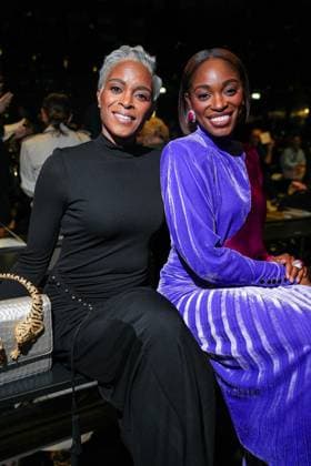 IPA88927494 - Milan, Milan Women™s Fashion Week Spring Summer 2027 - Women™s Fashion, Spring Summer 2027 - Cavalli fashion show - front row in the photo: guest  Copyright: xRiccardoxGIordanox xRiccardoxGiordano IPAx IPA88927494