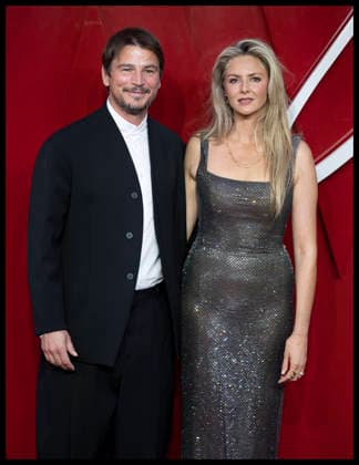 . 24 09 2026. London, United Kingdom. Josh Hartnett and and Tamsin Egerton arriving at the Verity UK gala screening in London.  xStephenxLockx xi-Imagesx IIM-27027-0042