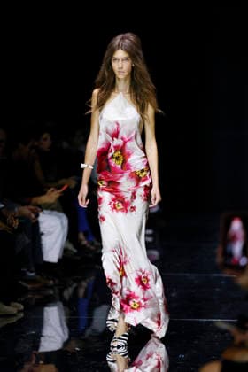 MFW Spring Summer 2027 Roberto Cavalli Runway MP MILAN, ITALY - SEPTEMBER 24: a model walks the catwalk of Roberto Cavalli fashion show catwalk during the Milan Fashion Week - Womenswear Spring Summer 2027 on September 24, 2026 in Milan, Italy. Photo by Marco Piovanotto Abacapress.com Milan Italy  Copyright: xPiovanottoxMarco ABACAx