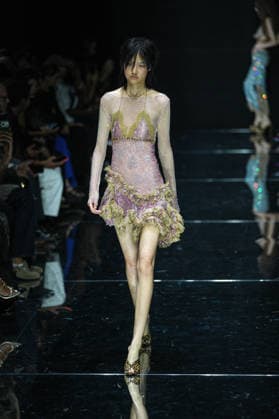 IPA88928665 - Milan, Milan Women™s Fashion Week Spring Summer 2027 - Women™s Fashion, Spring Summer 2027 - Cavalli fashion show - runway in the photo: Model  Copyright: xRiccardoxGIordanox xRiccardoxGiordano IPAx IPA88928665