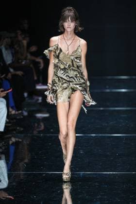 IPA88928669 - Milan, Milan Women™s Fashion Week Spring Summer 2027 - Women™s Fashion, Spring Summer 2027 - Cavalli fashion show - runway In the photo: Model  Copyright: xRiccardoxGIordanox xRiccardoxGiordano IPAx IPA88928669