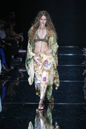 IPA88928699 - Milan, Milan Women™s Fashion Week Spring Summer 2027 - Women™s Fashion, Spring Summer 2027 - Cavalli fashion show - runway in the photo: Model  Copyright: xRiccardoxGIordanox xRiccardoxGiordano IPAx IPA88928699