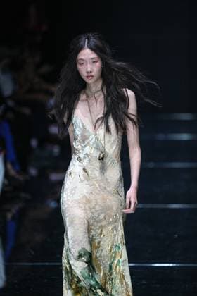 IPA88928689 - Milan, Milan Women™s Fashion Week Spring Summer 2027 - Women™s Fashion, Spring Summer 2027 - Cavalli fashion show - runway In the photo: Model  Copyright: xRiccardoxGIordanox xRiccardoxGiordano IPAx IPA88928689