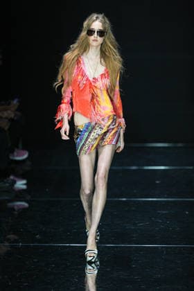 IPA88928802 - Milan, Milan Women™s Fashion Week Spring Summer 2027 - Women™s Fashion, Spring Summer 2027 - Cavalli fashion show - runway in the photo: Model  Copyright: xRiccardoxGIordanox xRiccardoxGiordano IPAx IPA88928802