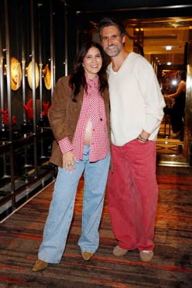 Chryssanthi Kavazi and Tom Beck at the book launch for *When Is a Man a Man* by Riccardo Simonetti at The Ritz-Carlton Hotel Berlin, September 24, 2026 Foto:xA.xBuggex xFuturexImagex simonetti_6903