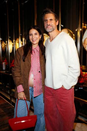 Chryssanthi Kavazi and Tom Beck at the presentation of Riccardo Simonetti s book *When Is a Man a Man?* at The Ritz-Carlton Hotel Berlin, September 24, 2026 Foto:xA.xBuggex xFuturexImagex simonetti_6905