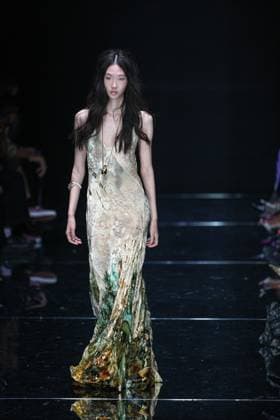 IPA88928687 - Milan, Milan Women™s Fashion Week Spring Summer 2027 - Women™s Fashion, Spring Summer 2027 - Cavalli fashion show - runway in the photo: Model  Copyright: xRiccardoxGIordanox xRiccardoxGiordano IPAx IPA88928687