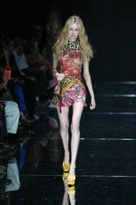 IPA88928719 - Milan, Milan Women™s Fashion Week Spring Summer 2027 - Women™s Fashion, Spring Summer 2027 - Cavalli fashion show - runway in the photo: Model  Copyright: xRiccardoxGIordanox xRiccardoxGiordano IPAx IPA88928719