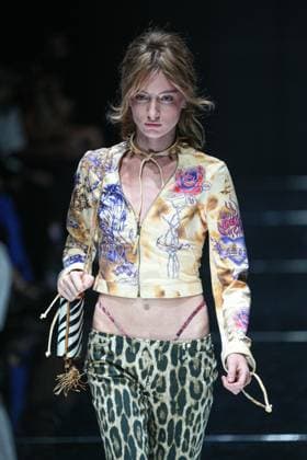 IPA88928759 - Milan, Milan Women™s Fashion Week Spring Summer 2027 - Women™s Fashion, Spring Summer 2027 - Cavalli fashion show - runway In the photo: Model  Copyright: xRiccardoxGIordanox xRiccardoxGiordano IPAx IPA88928759