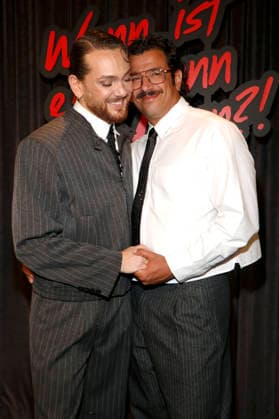 Riccardo Simonetti with his husband Steven at the book launch for *When Is a Man a Man* by Riccardo Simonetti at The Ritz-Carlton Hotel Berlin, September 24, 2026 Foto:xA.xBuggex xFuturexImagex simonetti_6926