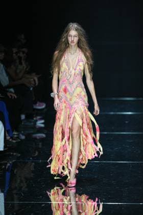 IPA88928805 - Milan, Milan Women™s Fashion Week Spring Summer 2027 - Women™s Fashion, Spring Summer 2027 - Cavalli fashion show - runway in the photo: Model  Copyright: xRiccardoxGIordanox xRiccardoxGiordano IPAx IPA88928805