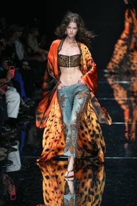 IPA88928818 - Milan, Milan Women™s Fashion Week Spring Summer 2027 - Women™s Fashion, Spring Summer 2027 - Cavalli fashion show - runway In the photo: Model  Copyright: xRiccardoxGIordanox xRiccardoxGiordano IPAx IPA88928818