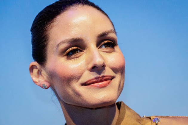 September 24, 2026, Düsseldorf: Olivia Palermo on the Blue Carpet at the launch of the new Guerlain L™Heure Bleue Eau de Parfum at the Lofthouse in Düsseldorf, Lofthouse, Reisholzer Werftstraße, North Rhine-Westphalia, Germany