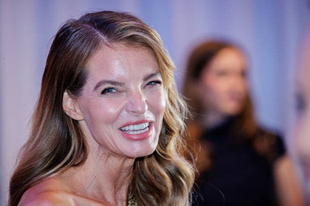 September 24, 2026, Düsseldorf: Yvonne Catterfeld on the Blue Carpet at the launch of the new Guerlain L™Heure Bleue Eau de Parfum at the Lofthouse in Düsseldorf. Lofthouse, Reisholzer Werftstraße, North Rhine-Westphalia, Germany
