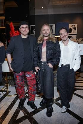 Riccardo Simonetti Book Launch: Bambi Mercury, Jack Strify, Nico Stank; Riccardo Simonetti presents his fifth book, When Is a Man a Man?, at The Ritz-Carlton, Berlin, on September 24, 2026 Copyright: xEventpress Kratschx