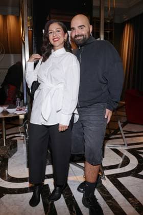 Riccardo Simonetti Book Launch with Tülin Sezgin and Xhem Riccardo Simonetti presents his fifth book, When Is a Man a Man? , at The Ritz-Carlton, Berlin, on September 24, 2026 Copyright: xEventpress Kratschx