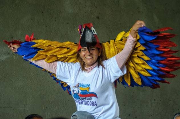 September 24, 2026, Caracas, Venezuela (Bolivarian Republic of: CARACAS, VENEZUELA, SEPTEMBER 24, 2026: Opposition supporters demonstrate in Caracas demanding that opposition leader MaroÂ­a Corina Machado be allowed to return to Venezuela and calling for new presidential elections. Protesters gathered at Plaza Venezuela before marching toward the headquarters of the National Electoral Council (CNE). Some demonstrators later occupied a section of the Gran Cacique Guaicaipuro highway near the Central University of Venezuela, disrupting traffic. Caracas Venezuela (Bolivarian Republic of  - ZUMAq101 20260924_zna_q101_201 Copyright: xMarioxFloresx