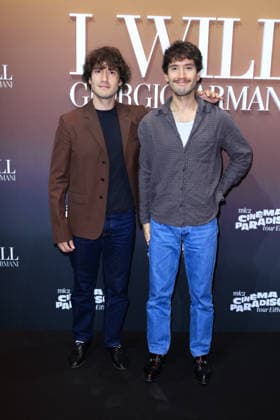 Cinema Paradiso - Giorgio Armani Party - Paris Ludovic BOUKHERMA and Zoran Boukherma attend Armani Beauty party held at the Eiffel Tower in Paris, France on September 24, 2026, marking the opening night of the first edition of the Cinema Paradiso Tour Eiffel festival, organized by mk2 in the Salle Gustave Eiffel on the monument s first floor, as Armani Beauty celebrates the launch of its new men s fragrance I Will with campaign face actor Jonathan Bailey in attendance. Photo by David Boyer ABACAPRESS.COM Paris France  Copyright: xBoyerxDavid ABACAx