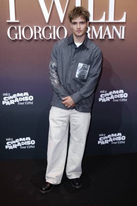 Cinema Paradiso - Giorgio Armani Party - Paris Esteban VIAL attends Armani Beauty party held at the Eiffel Tower in Paris, France on September 24, 2026, marking the opening night of the first edition of the Cinema Paradiso Tour Eiffel festival, organized by mk2 in the Salle Gustave Eiffel on the monument s first floor, as Armani Beauty celebrates the launch of its new men s fragrance I Will with campaign face actor Jonathan Bailey in attendance. Photo by David Boyer ABACAPRESS.COM Paris France  Copyright: xBoyerxDavid ABACAx