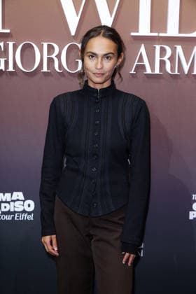 Cinema Paradiso - Giorgio Armani Party - Paris Raika Hazanavicius attends Armani Beauty party held at the Eiffel Tower in Paris, France on September 24, 2026, marking the opening night of the first edition of the Cinema Paradiso Tour Eiffel festival, organized by mk2 in the Salle Gustave Eiffel on the monument s first floor, as Armani Beauty celebrates the launch of its new men s fragrance I Will with campaign face actor Jonathan Bailey in attendance. Photo by David Boyer ABACAPRESS.COM Paris France  Copyright: xBoyerxDavid ABACAx