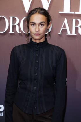Cinema Paradiso - Giorgio Armani Party - Paris Raika Hazanavicius attends Armani Beauty party held at the Eiffel Tower in Paris, France on September 24, 2026, marking the opening night of the first edition of the Cinema Paradiso Tour Eiffel festival, organized by mk2 in the Salle Gustave Eiffel on the monument s first floor, as Armani Beauty celebrates the launch of its new men s fragrance I Will with campaign face actor Jonathan Bailey in attendance. Photo by David Boyer ABACAPRESS.COM Paris France  Copyright: xBoyerxDavid ABACAx