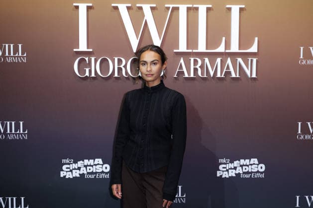 Cinema Paradiso - Giorgio Armani Party - Paris Raika Hazanavicius attends Armani Beauty party held at the Eiffel Tower in Paris, France on September 24, 2026, marking the opening night of the first edition of the Cinema Paradiso Tour Eiffel festival, organized by mk2 in the Salle Gustave Eiffel on the monument s first floor, as Armani Beauty celebrates the launch of its new men s fragrance I Will with campaign face actor Jonathan Bailey in attendance. Photo by David Boyer ABACAPRESS.COM Paris France  Copyright: xBoyerxDavid ABACAx