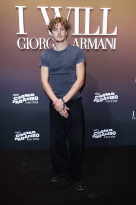 Cinema Paradiso - Giorgio Armani Party - Paris Alexandre Desrousseaux attends Armani Beauty party held at the Eiffel Tower in Paris, France on September 24, 2026, marking the opening night of the first edition of the Cinema Paradiso Tour Eiffel festival, organized by mk2 in the Salle Gustave Eiffel on the monument s first floor, as Armani Beauty celebrates the launch of its new men s fragrance I Will with campaign face actor Jonathan Bailey in attendance. Photo by David Boyer ABACAPRESS.COM Paris France  Copyright: xBoyerxDavid ABACAx