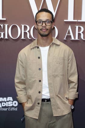 Cinema Paradiso - Giorgio Armani Party - Paris Melvin Boomer attends Armani Beauty party held at the Eiffel Tower in Paris, France on September 24, 2026, marking the opening night of the first edition of the Cinema Paradiso Tour Eiffel festival, organized by mk2 in the Salle Gustave Eiffel on the monument s first floor, as Armani Beauty celebrates the launch of its new men s fragrance I Will with campaign face actor Jonathan Bailey in attendance. Photo by David Boyer ABACAPRESS.COM Paris France  Copyright: xBoyerxDavid ABACAx