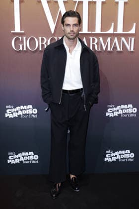 Cinema Paradiso - Giorgio Armani Party - Paris Charly POIRIER attends Armani Beauty party held at the Eiffel Tower in Paris, France on September 24, 2026, marking the opening night of the first edition of the Cinema Paradiso Tour Eiffel festival, organized by mk2 in the Salle Gustave Eiffel on the monument s first floor, as Armani Beauty celebrates the launch of its new men s fragrance I Will with campaign face actor Jonathan Bailey in attendance. Photo by David Boyer ABACAPRESS.COM Paris France  Copyright: xBoyerxDavid ABACAx