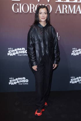 Cinema Paradiso - Giorgio Armani Party - Paris Camille Lellouche attends Armani Beauty party held at the Eiffel Tower in Paris, France on September 24, 2026, marking the opening night of the first edition of the Cinema Paradiso Tour Eiffel festival, organized by mk2 in the Salle Gustave Eiffel on the monument s first floor, as Armani Beauty celebrates the launch of its new men s fragrance I Will with campaign face actor Jonathan Bailey in attendance. Photo by David Boyer ABACAPRESS.COM Paris France  Copyright: xBoyerxDavid ABACAx