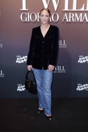 Cinema Paradiso - Giorgio Armani Party - Paris Mélanie Robert attends Armani Beauty party held at the Eiffel Tower in Paris, France on September 24, 2026, marking the opening night of the first edition of the Cinema Paradiso Tour Eiffel festival, organized by mk2 in the Salle Gustave Eiffel on the monument s first floor, as Armani Beauty celebrates the launch of its new men s fragrance I Will with campaign face actor Jonathan Bailey in attendance. Photo by David Boyer ABACAPRESS.COM Paris France  Copyright: xBoyerxDavid ABACAx