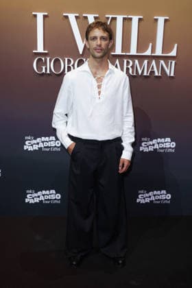 Cinema Paradiso - Giorgio Armani Party - Paris Guillaume BABOUIN attends Armani Beauty party held at the Eiffel Tower in Paris, France on September 24, 2026, marking the opening night of the first edition of the Cinema Paradiso Tour Eiffel festival, organized by mk2 in the Salle Gustave Eiffel on the monument s first floor, as Armani Beauty celebrates the launch of its new men s fragrance I Will with campaign face actor Jonathan Bailey in attendance. Photo by David Boyer ABACAPRESS.COM Paris France  Copyright: xBoyerxDavid ABACAx