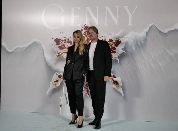 IPA88933244 - Milan, Milan Women s Fashion Week: Spring Summer 2026 2027 - Women s Fashion, Spring Summer 2026–2027 - Genny fashion show - Pictured: Guest  Copyright: xLucaxPontix xLucaPonti IpaAgencyx IPA88933244