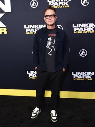 World Premiere Of Trafalgar Releasing s Linkin Park: Unshatter Mark Hoppus at the World Premiere Of Trafalgar Releasing s Linkin Park: Unshatter held at the AMC The Grove 14 on September 24, 2026 in Beverly Grove, Los Angeles, California, United States. Los Angeles California United States Copyright: xXavierxCollin ImagexPressxAgencyx
