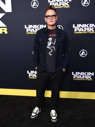 World Premiere Of Trafalgar Releasing s Linkin Park: Unshatter Mark Hoppus at the World Premiere Of Trafalgar Releasing s Linkin Park: Unshatter held at the AMC The Grove 14 on September 24, 2026 in Beverly Grove, Los Angeles, California, United States. Los Angeles California United States Copyright: xXavierxCollin ImagexPressxAgencyx