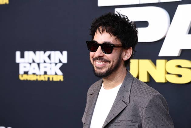 World Premiere Of Trafalgar Releasing s Linkin Park: Unshatter Mike Shinoda at the World Premiere Of Trafalgar Releasing s Linkin Park: Unshatter held at the AMC The Grove 14 on September 24, 2026 in Beverly Grove, Los Angeles, California, United States. Los Angeles California United States Copyright: xXavierxCollin ImagexPressxAgencyx