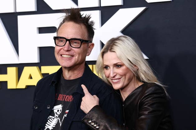 World Premiere Of Trafalgar Releasing s Linkin Park: Unshatter Mark Hoppus and Emily Armstrong at the World Premiere Of Trafalgar Releasing s Linkin Park: Unshatter held at the AMC The Grove 14 on September 24, 2026 in Beverly Grove, Los Angeles, California, United States. Los Angeles California United States Copyright: xXavierxCollin ImagexPressxAgencyx