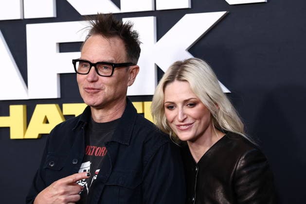 World Premiere Of Trafalgar Releasing s Linkin Park: Unshatter Mark Hoppus and Emily Armstrong at the World Premiere Of Trafalgar Releasing s Linkin Park: Unshatter held at the AMC The Grove 14 on September 24, 2026 in Beverly Grove, Los Angeles, California, United States. Los Angeles California United States Copyright: xXavierxCollin ImagexPressxAgencyx
