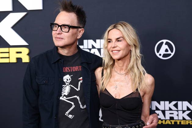 World Premiere Of Trafalgar Releasing s Linkin Park: Unshatter Mark Hoppus and Skye Everly at the World Premiere Of Trafalgar Releasing s Linkin Park: Unshatter held at the AMC The Grove 14 on September 24, 2026 in Beverly Grove, Los Angeles, California, United States. Los Angeles California United States Copyright: xXavierxCollin ImagexPressxAgencyx