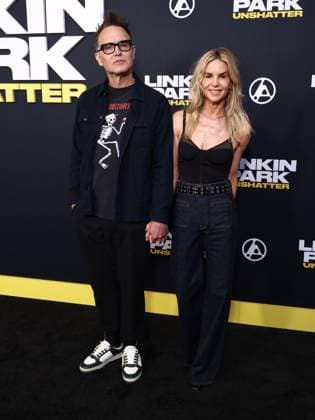 World Premiere Of Trafalgar Releasing s Linkin Park: Unshatter Mark Hoppus and Skye Everly at the World Premiere Of Trafalgar Releasing s Linkin Park: Unshatter held at the AMC The Grove 14 on September 24, 2026 in Beverly Grove, Los Angeles, California, United States. Los Angeles California United States Copyright: xXavierxCollin ImagexPressxAgencyx