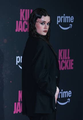 September 24, 2026, London, United Kingdom: Hattie Hook seen attending the global premiere of Kill Jackie at the Curzon Bloomsbury in London London United Kingdom  - ZUMAs197 20260924_aaa_s197_232 Copyright: xBrettxCovex